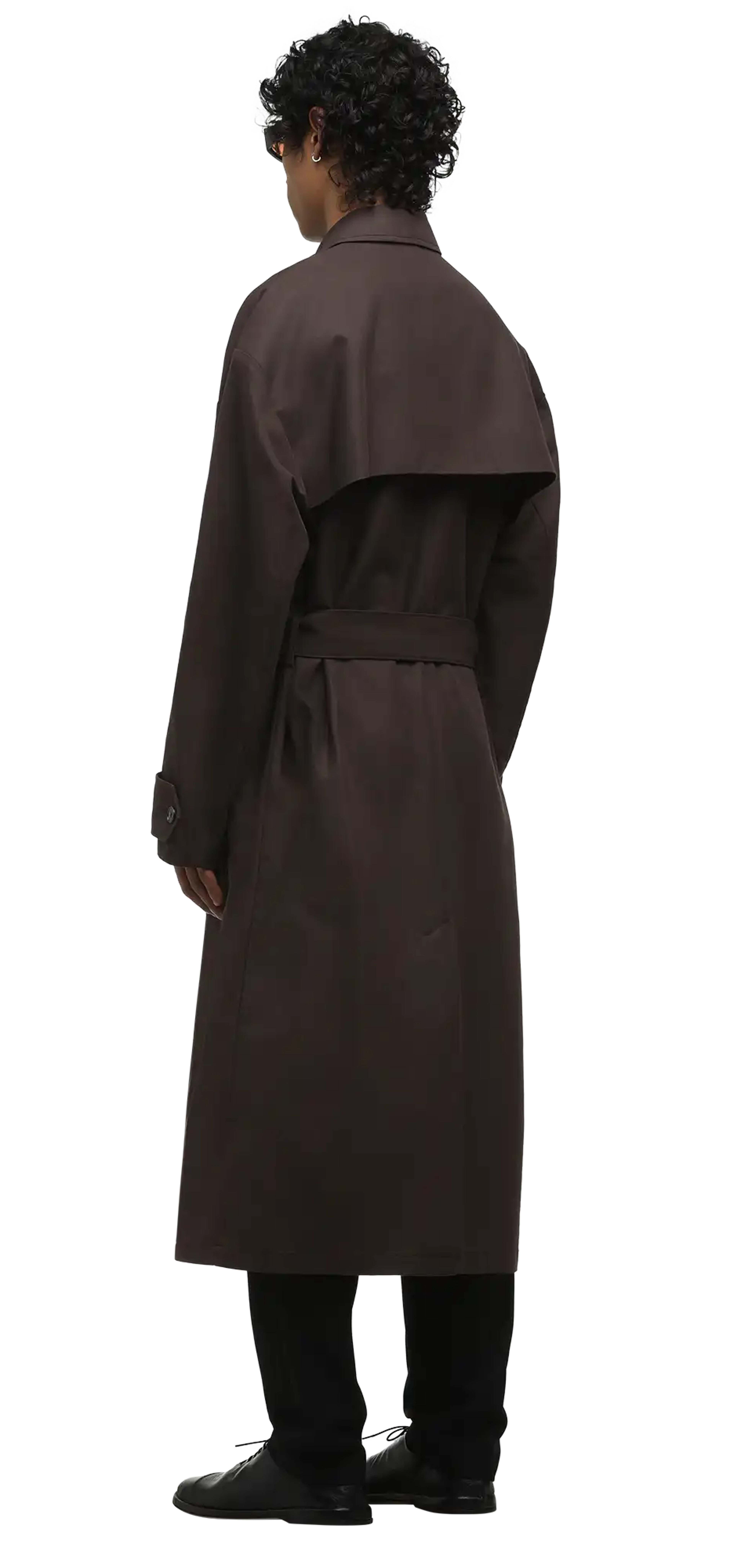 classic trench dark brown - entire studios