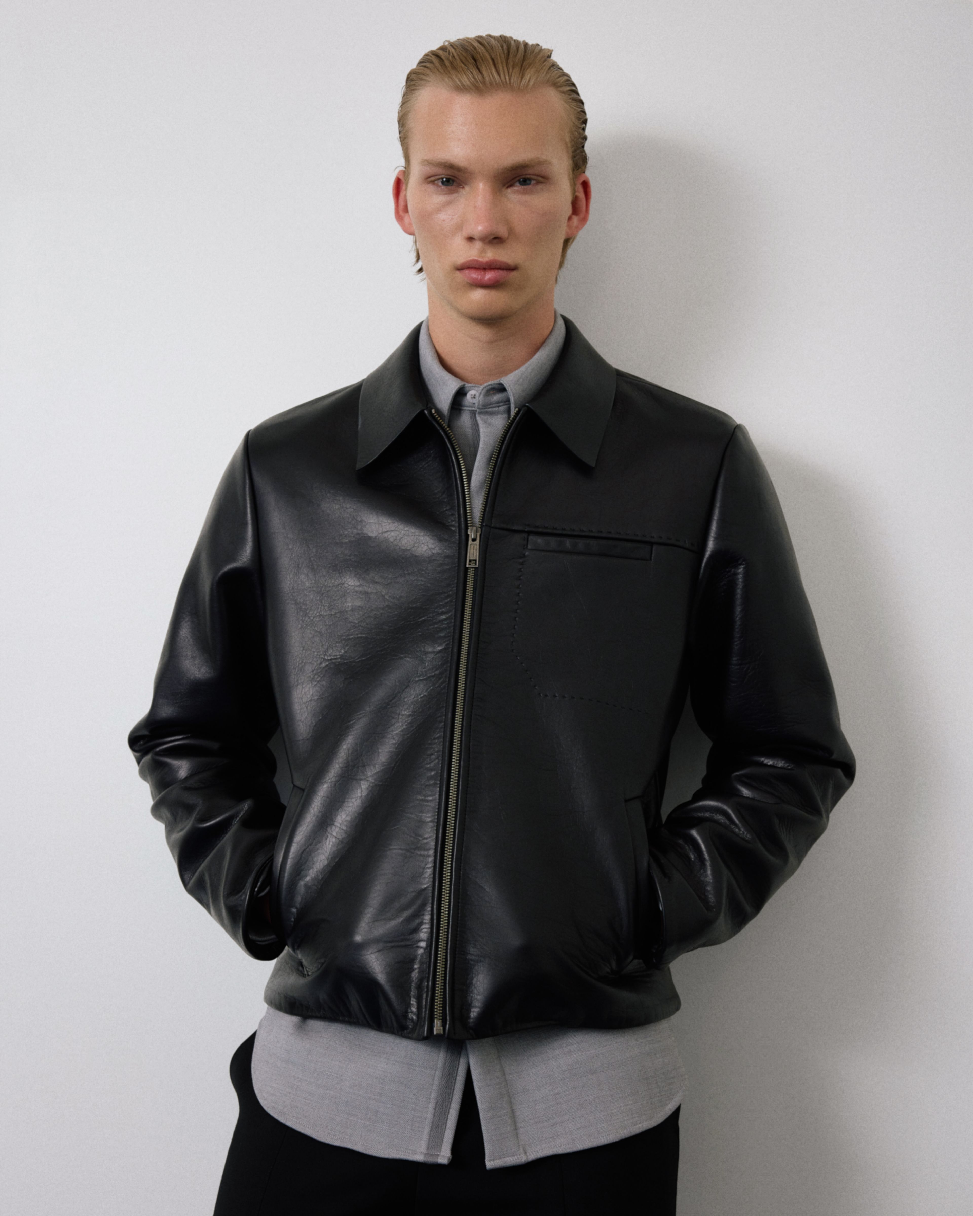 Corehide Jacket Black Leather - Image 2