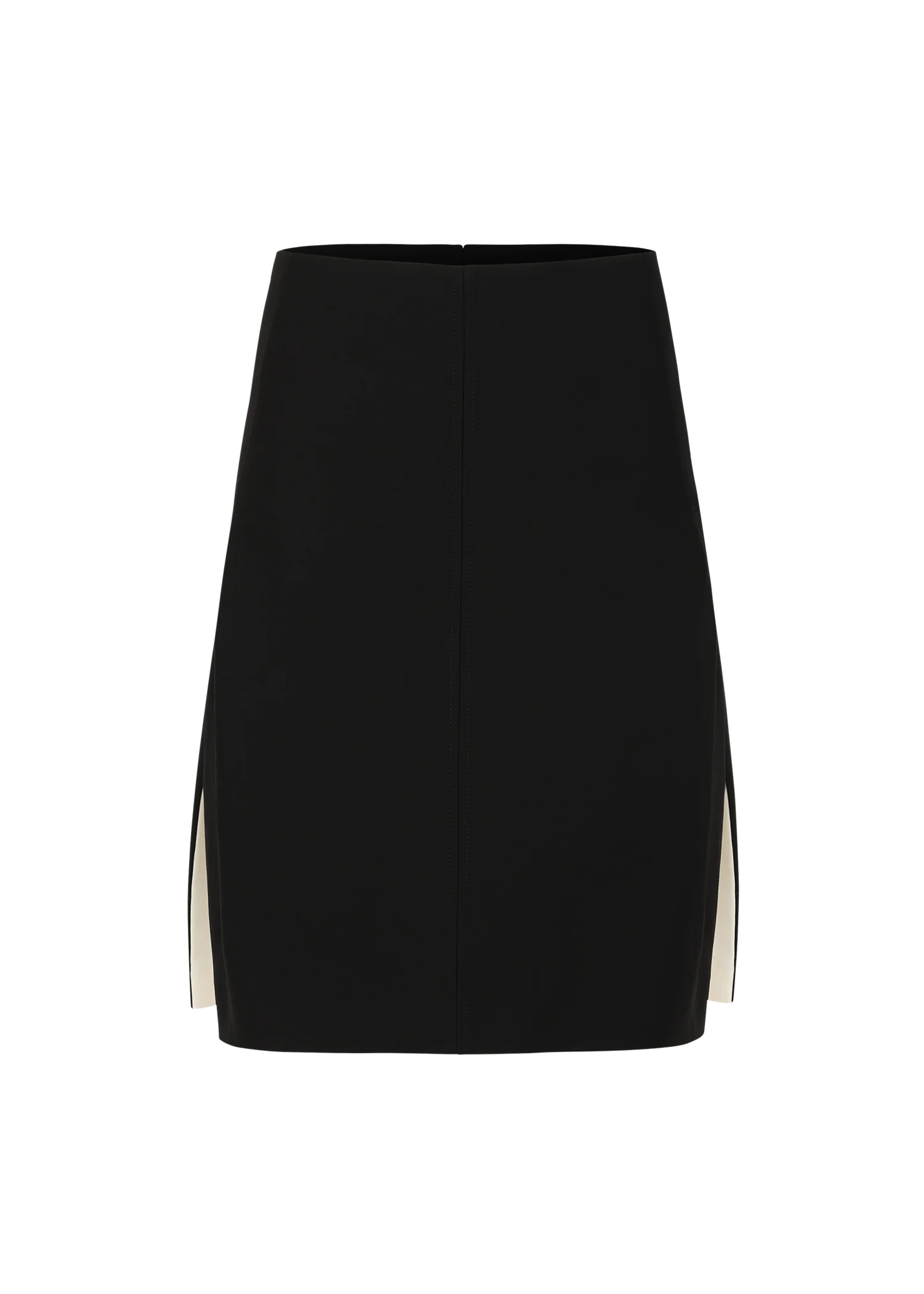 Product moulded-skirt-black-cotton thumbnail