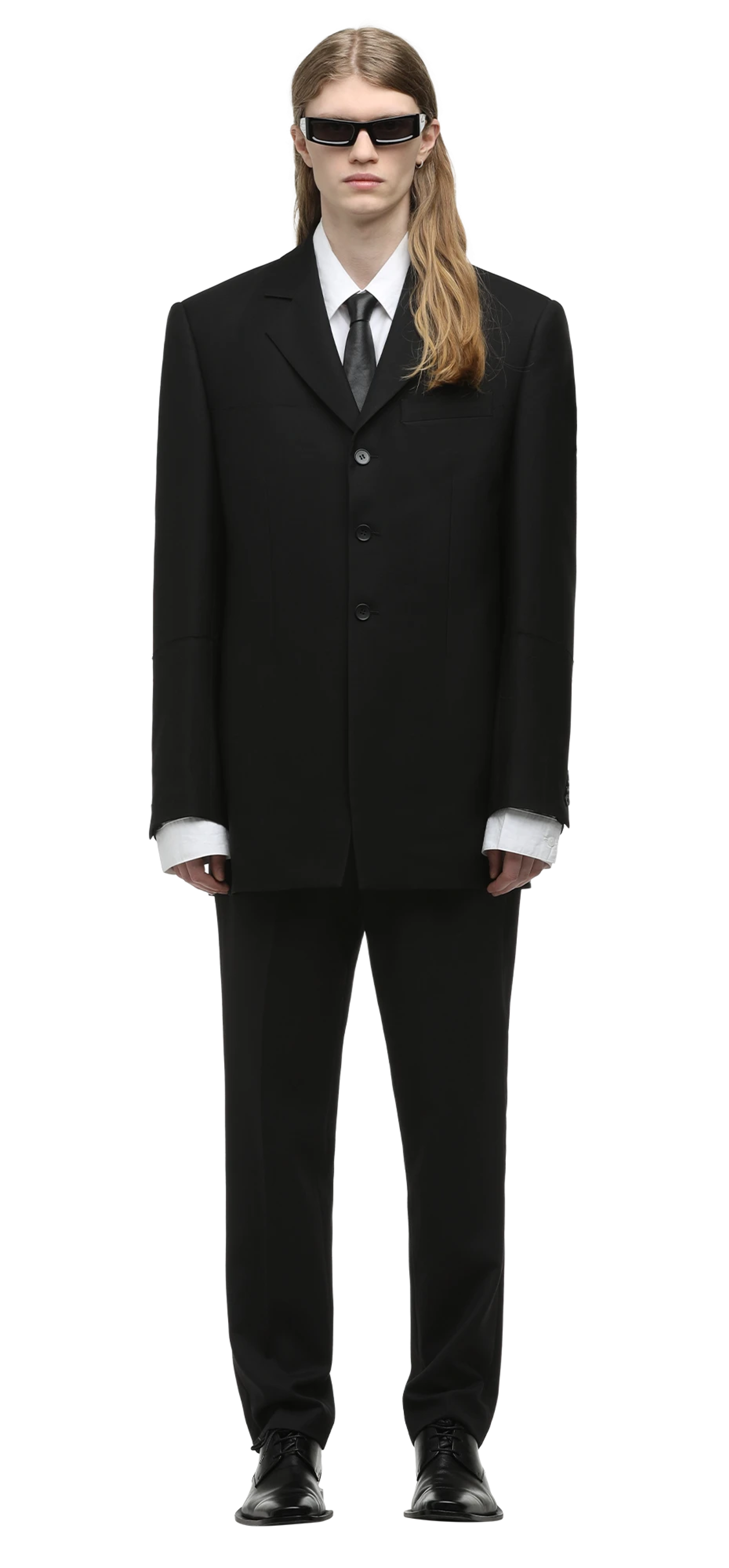 single-breasted-jacket-black character front view