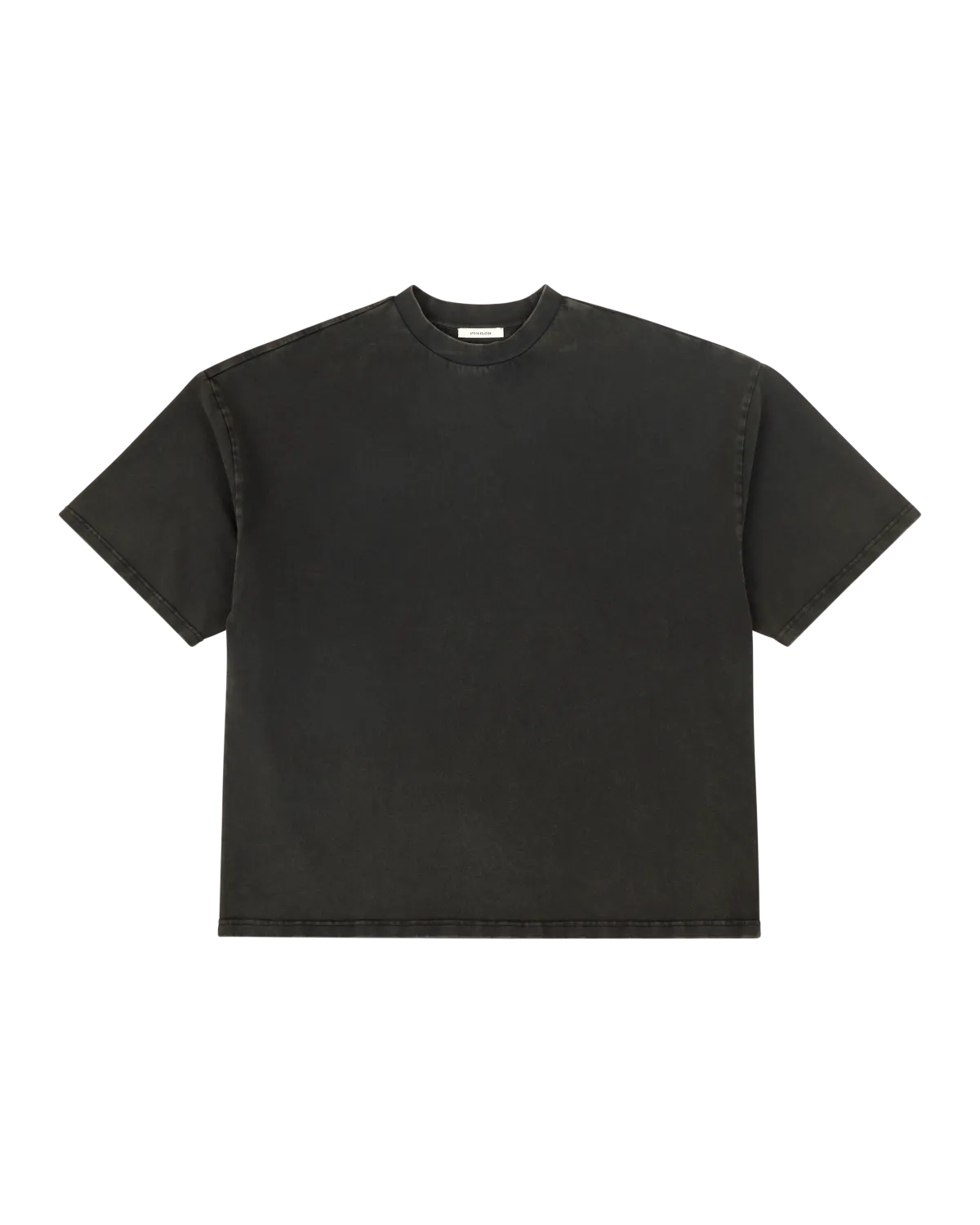 Heavy Boxy Tee Washed Black - Image 6