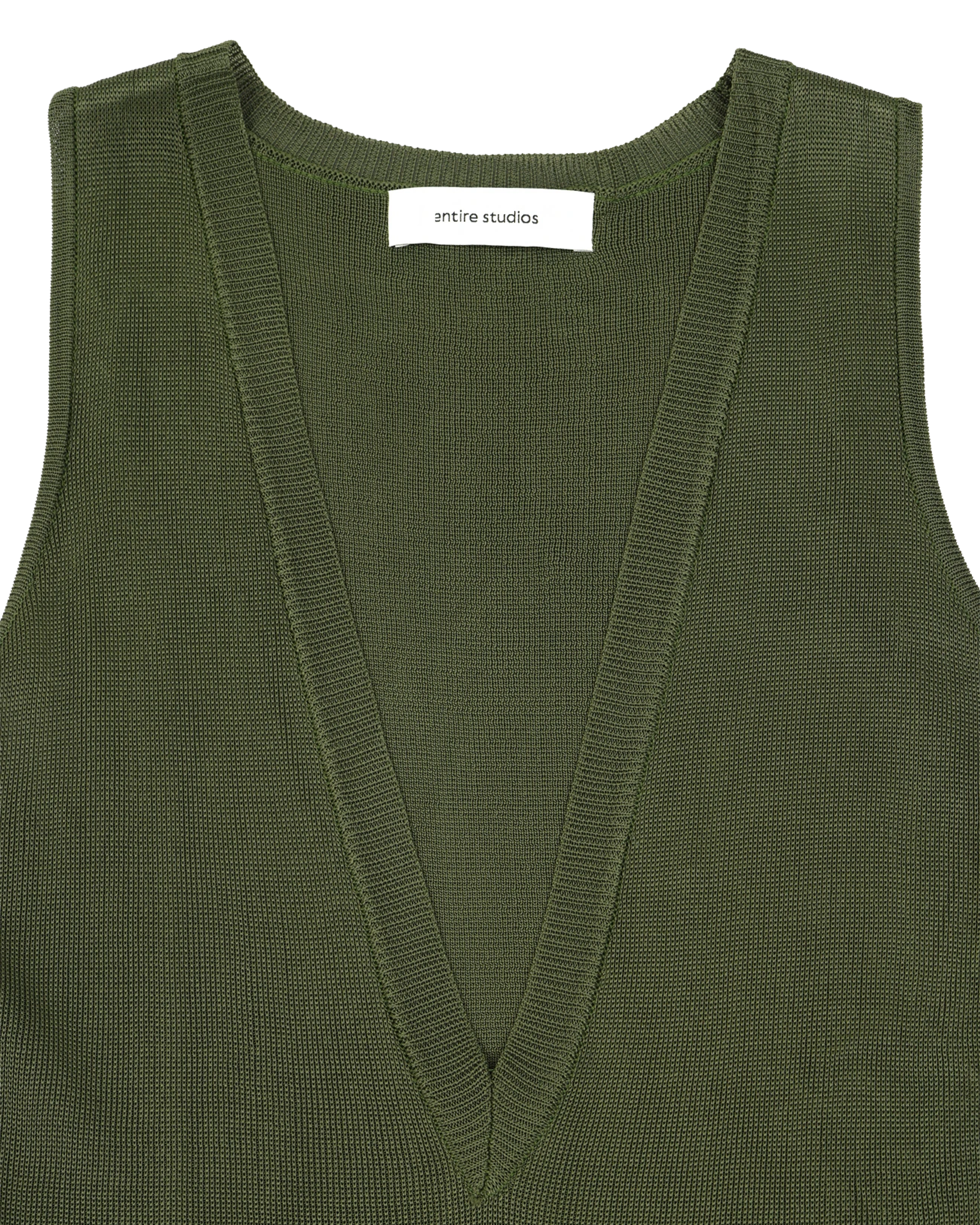 Deep V Neck Bodysuit Moss - Image 6