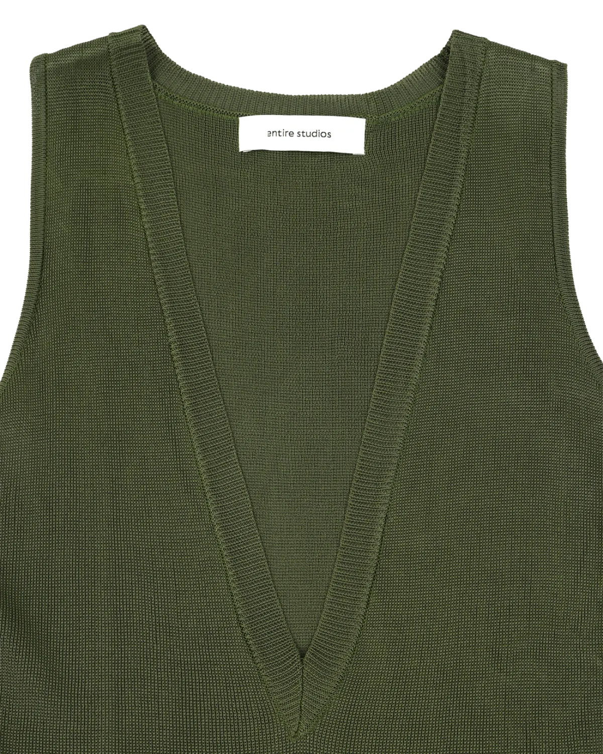 Deep V Neck Bodysuit Moss - Image 6
