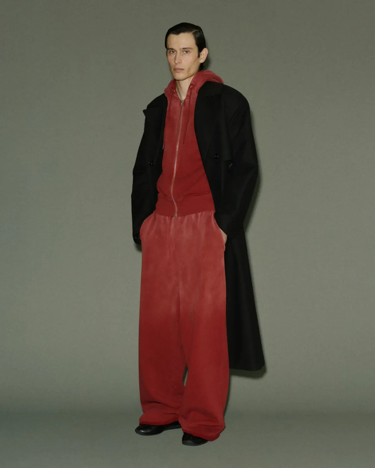 Slim Zip Up Red Clay - Image 7