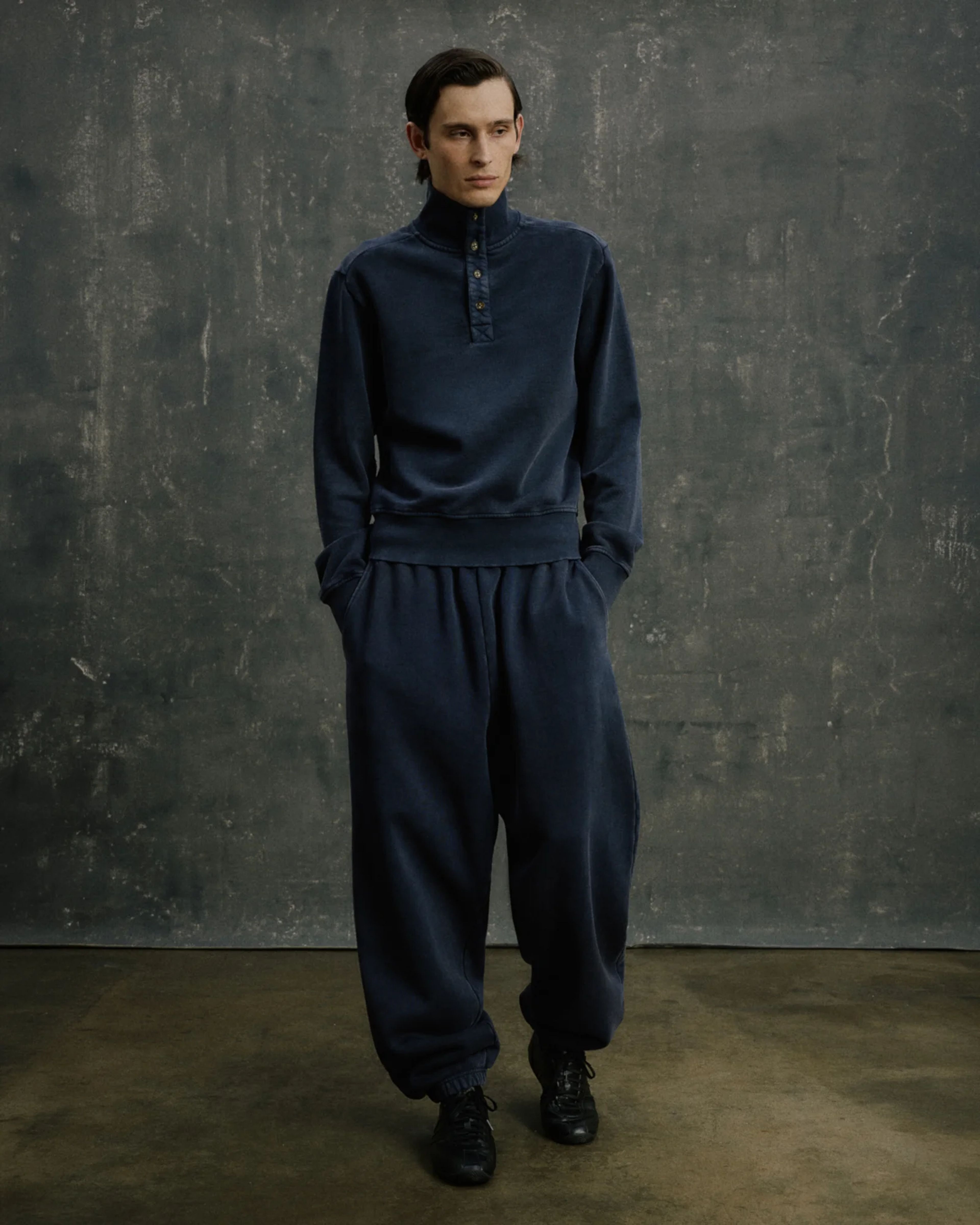 Port Pullover Salted Navy - Image 2