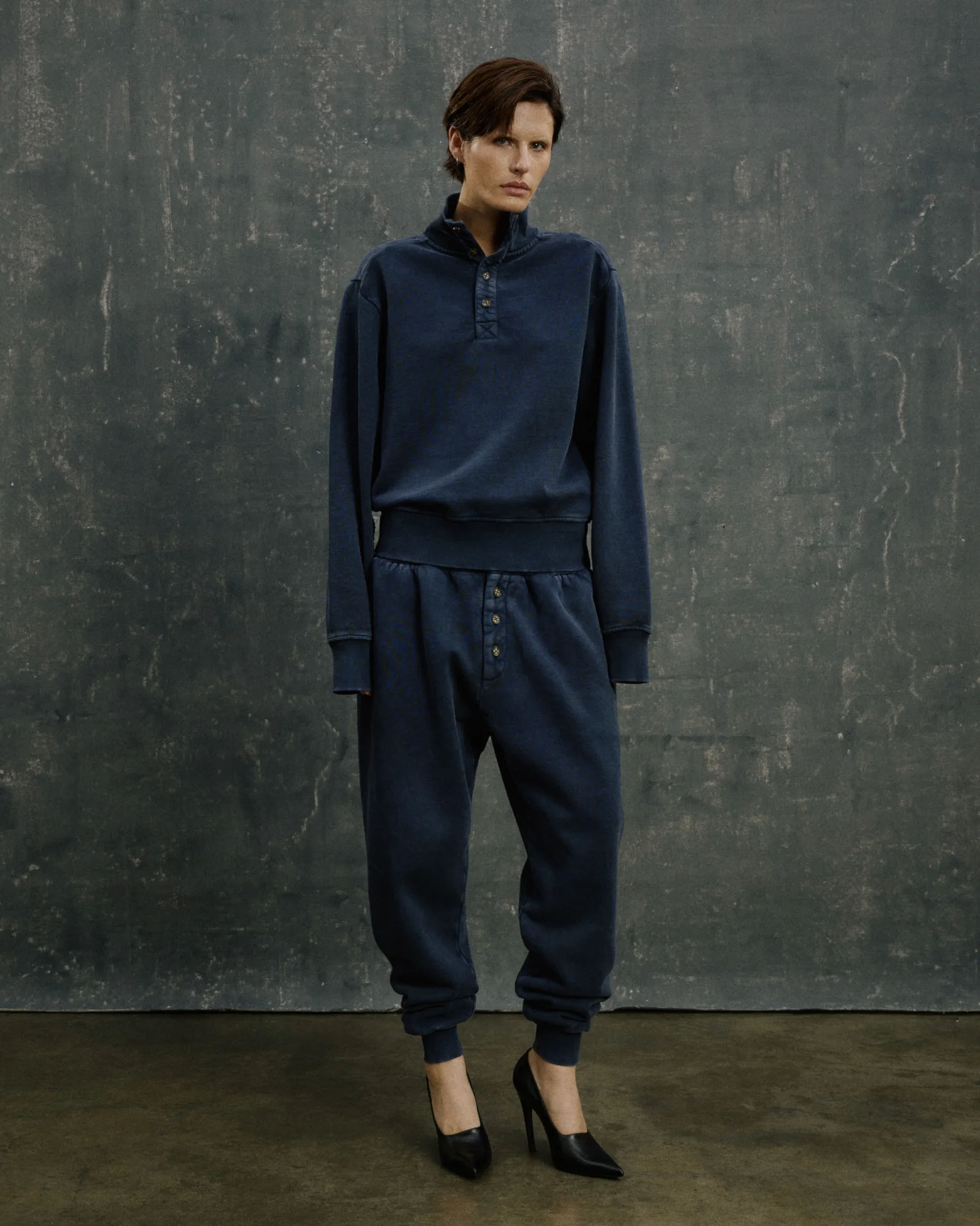 Port Pullover Salted Navy - Image 6
