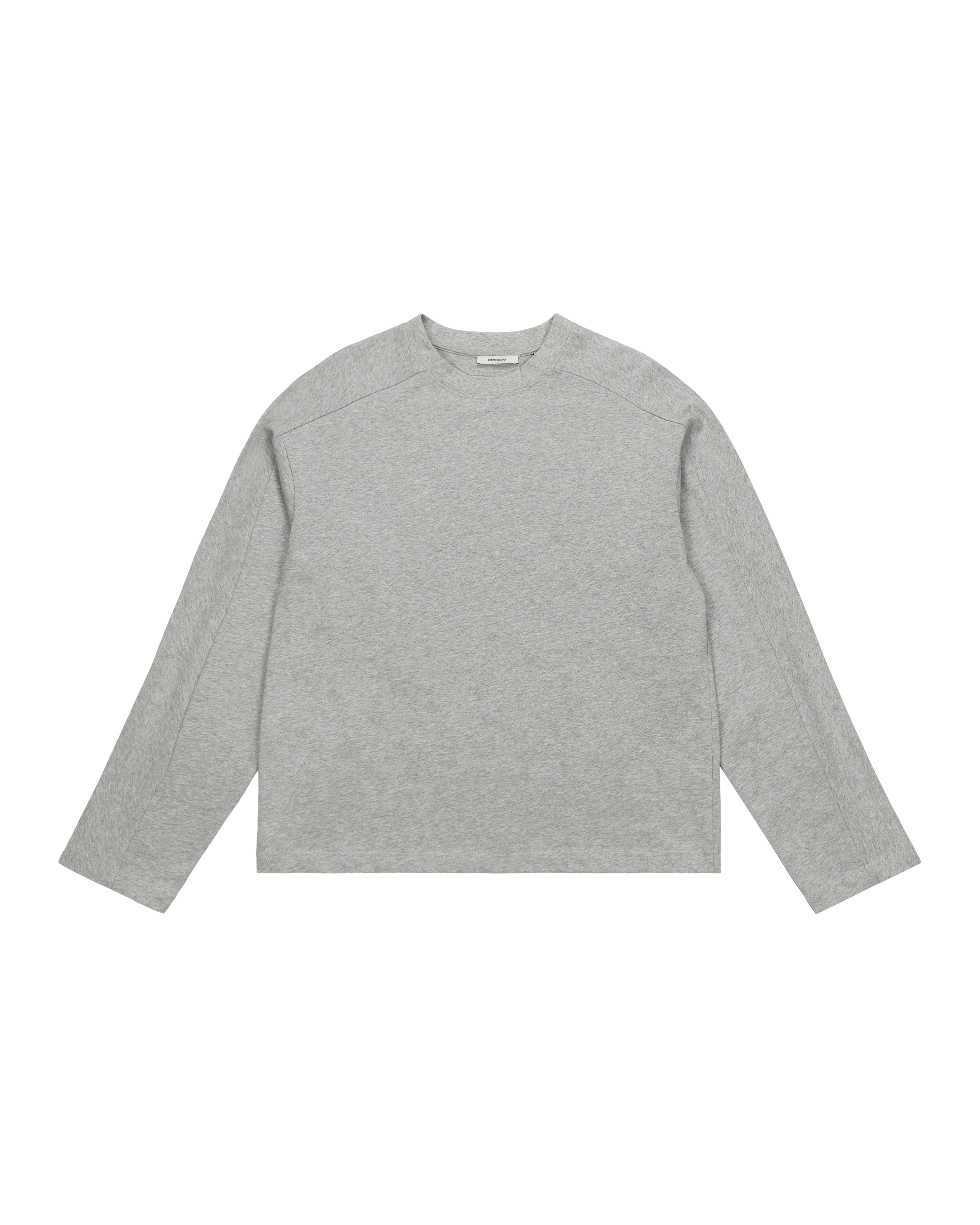 Heavy Long Sleeve Grey Marle - Image 4