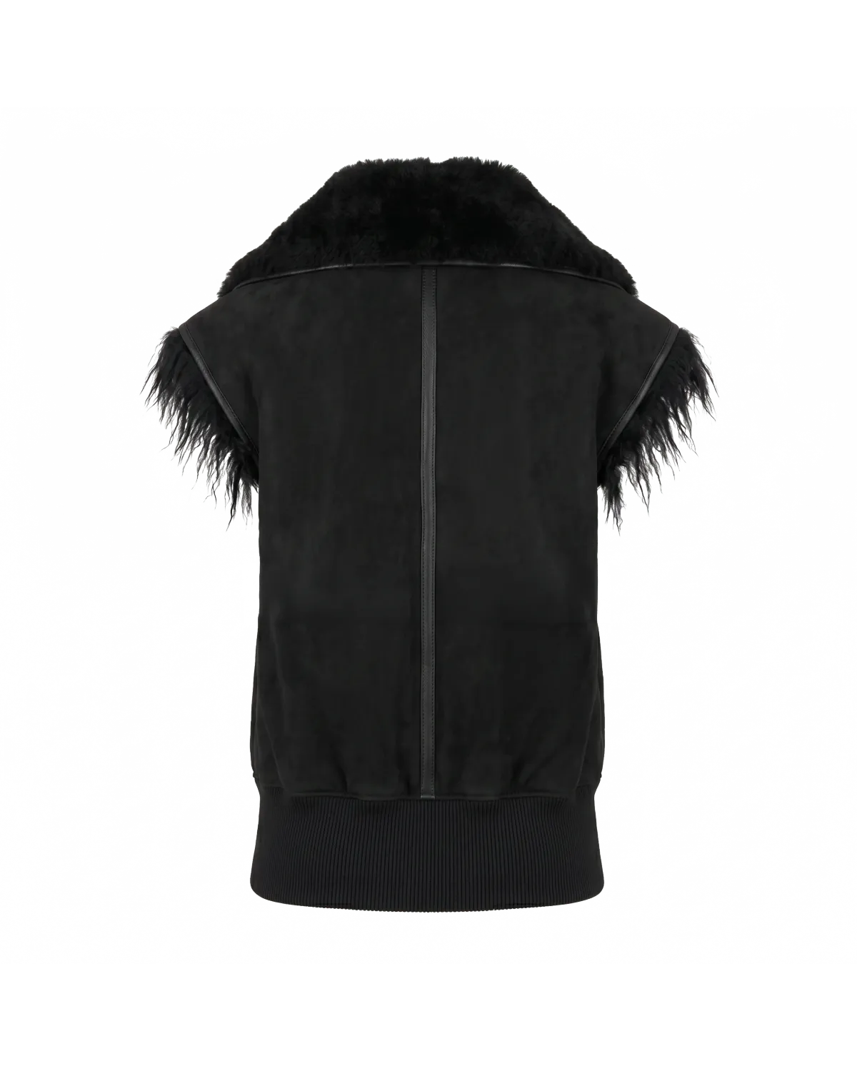 Pelle Vest Black Leather - Image 3