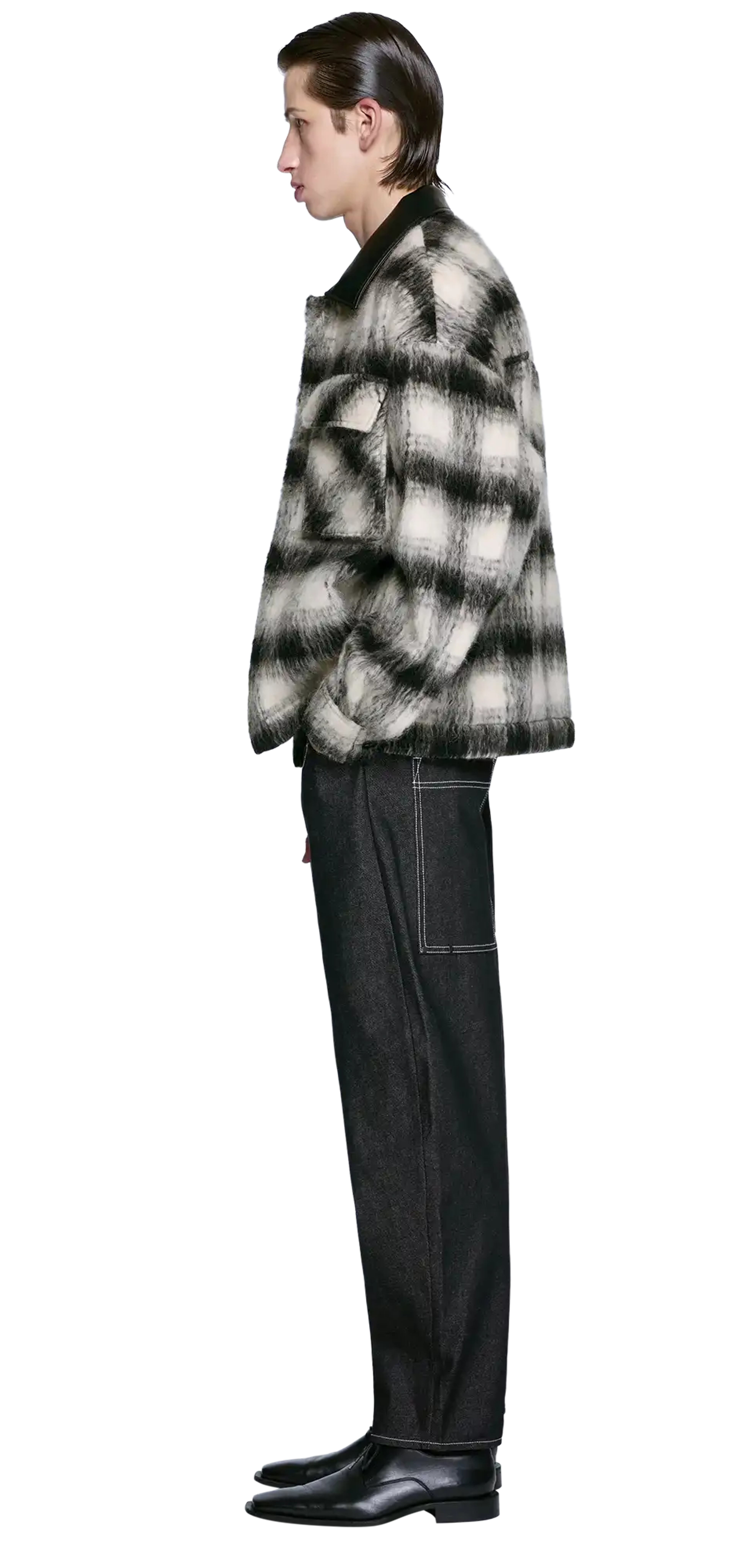 fjord-shirt-monochrome character left view