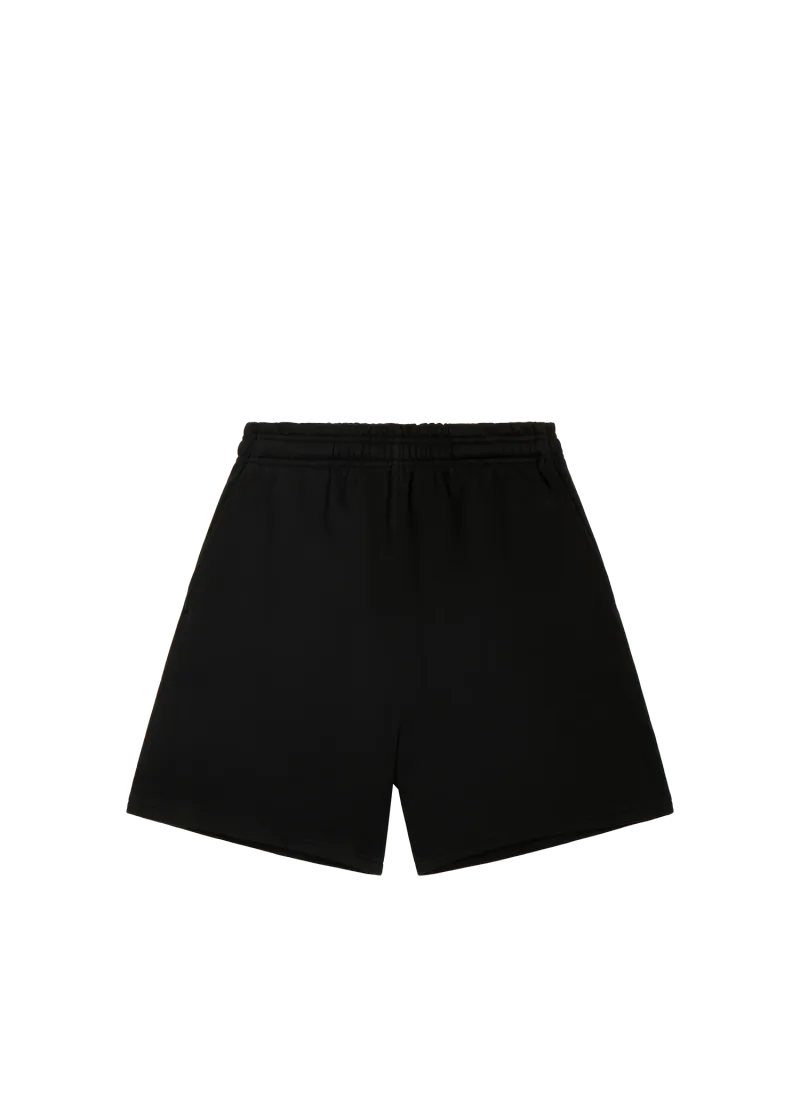 standard-sweatshort-black garment view