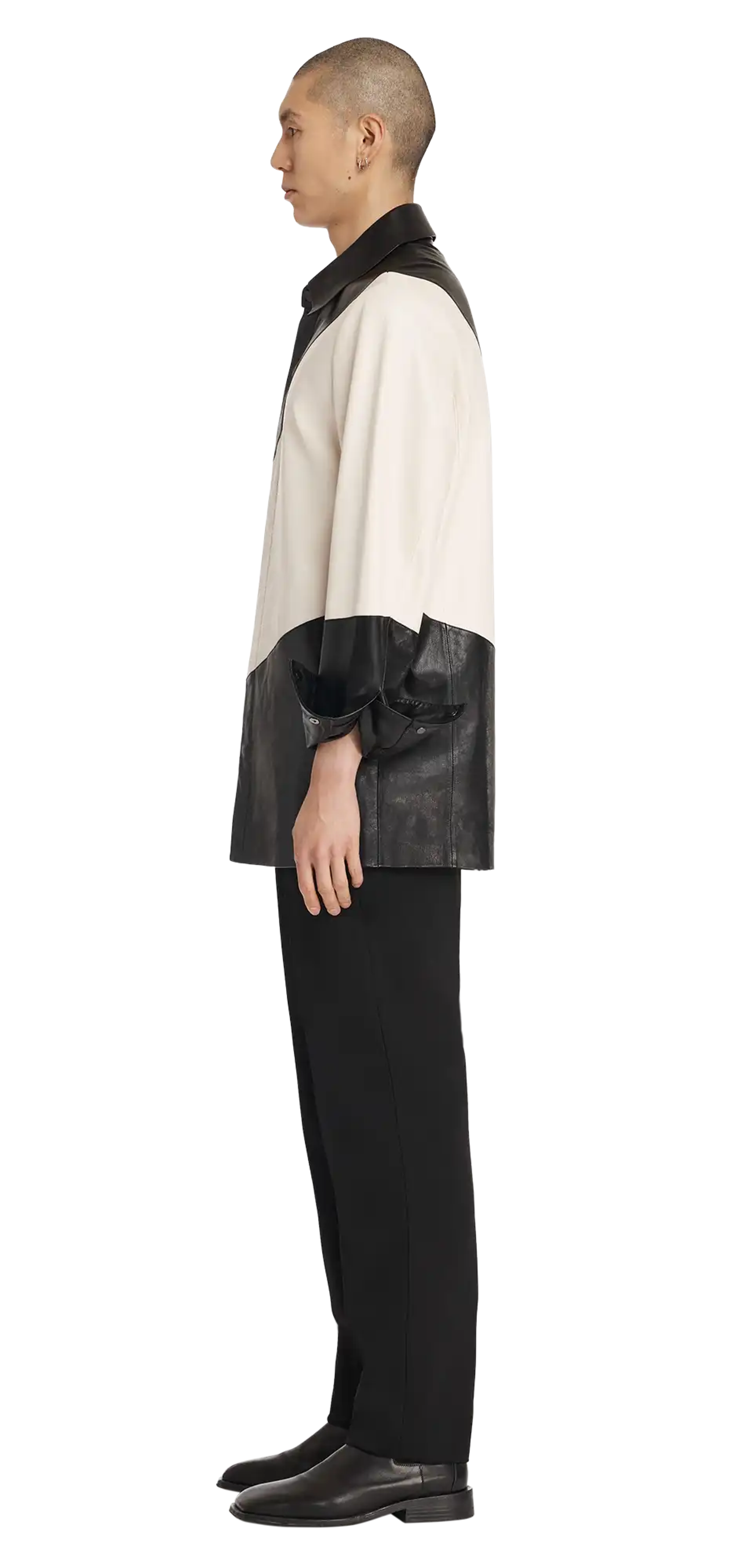 leather-block-shirt-magpie character left view