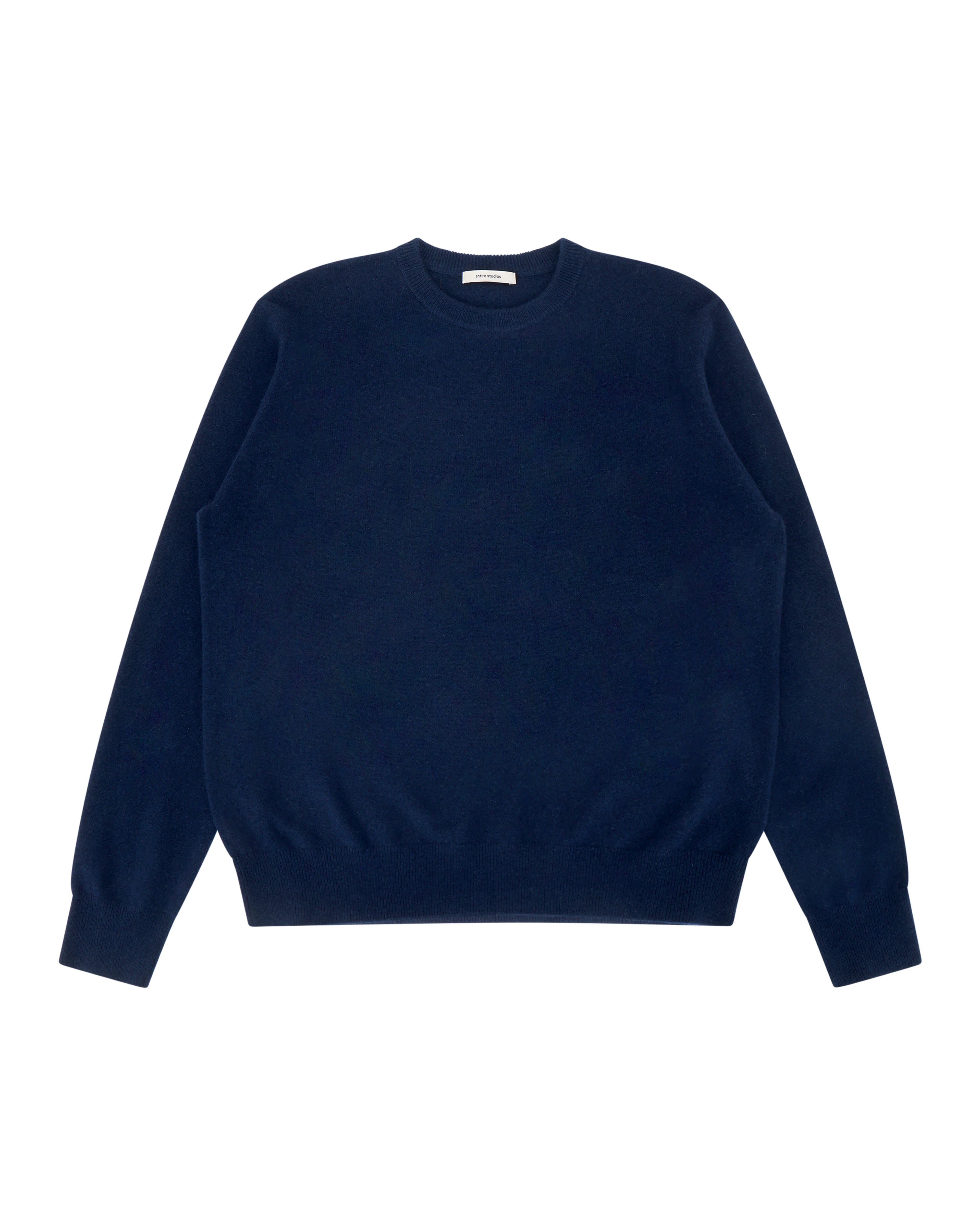 Knit Cashmere Crewneck Navy - Image 7