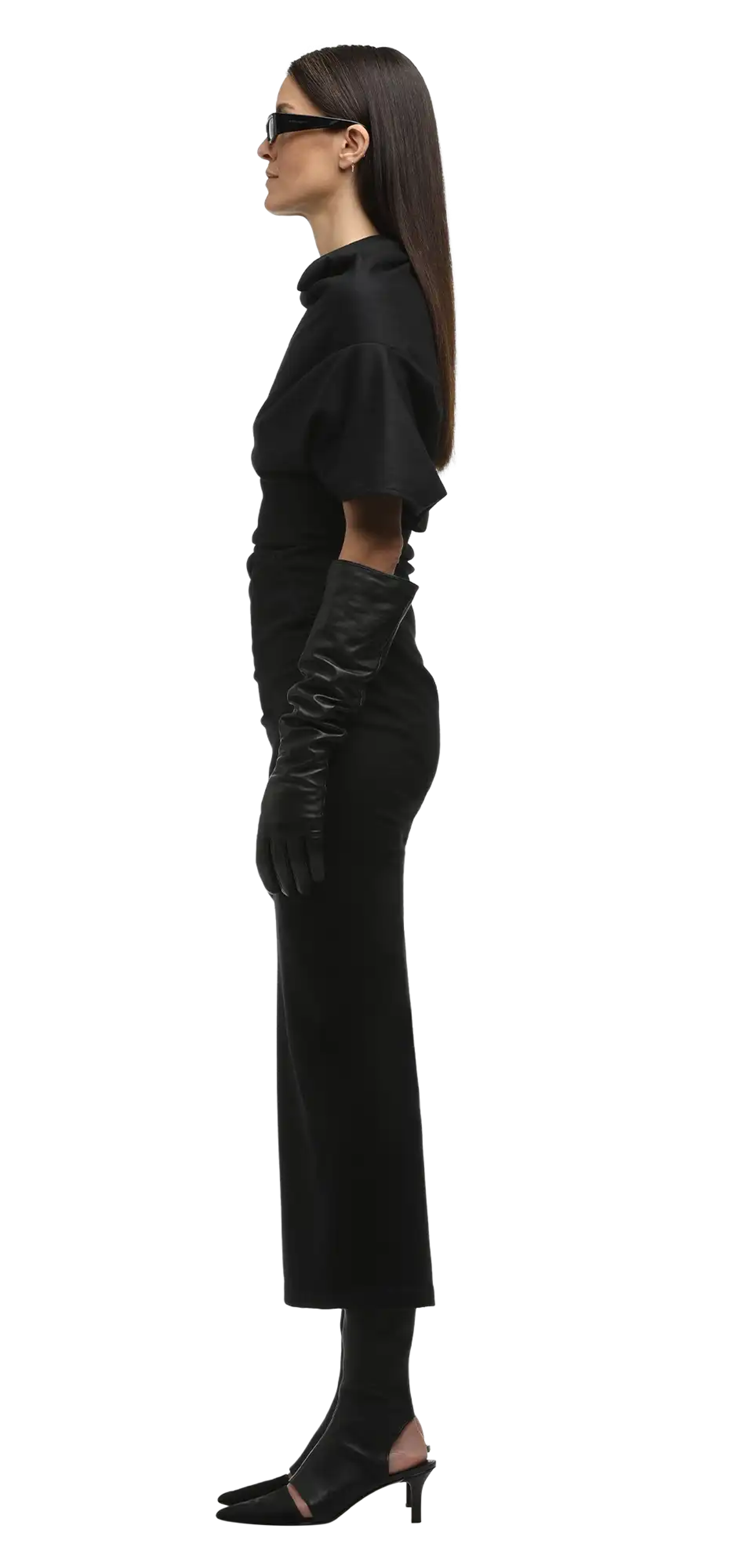 flop-dress-black character left view