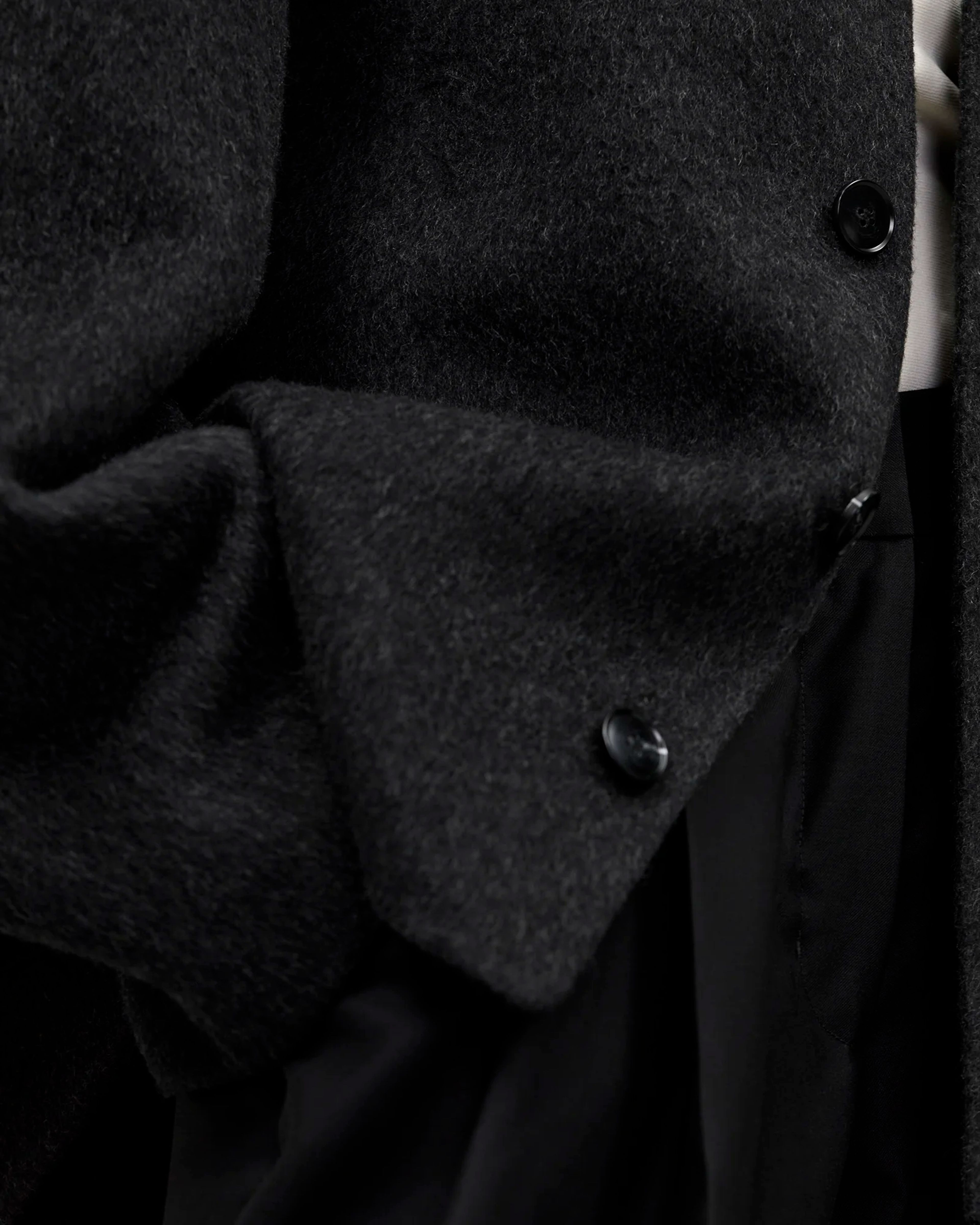 Jool Jacket Black Wool - Image 2