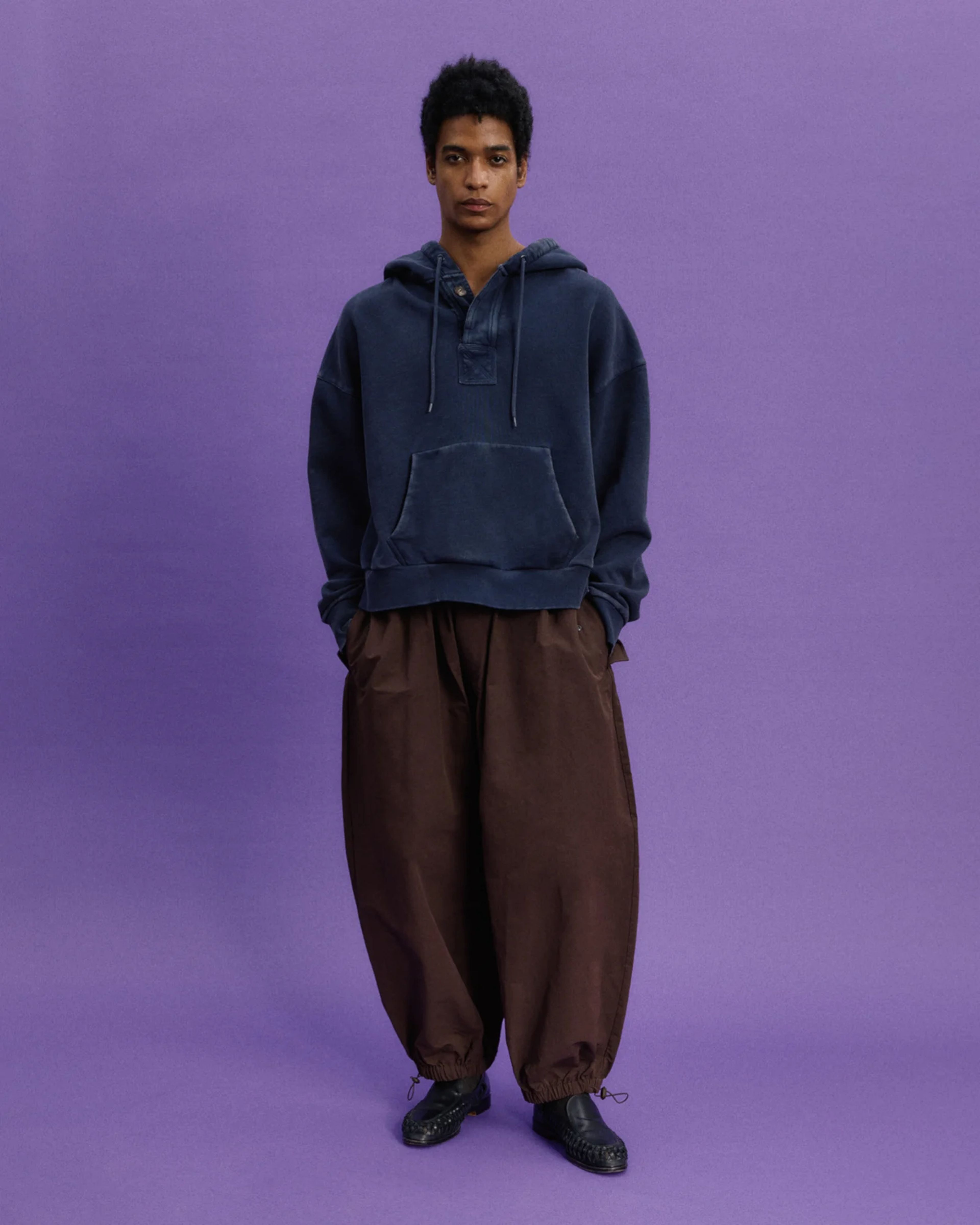 Surge hood salted navy