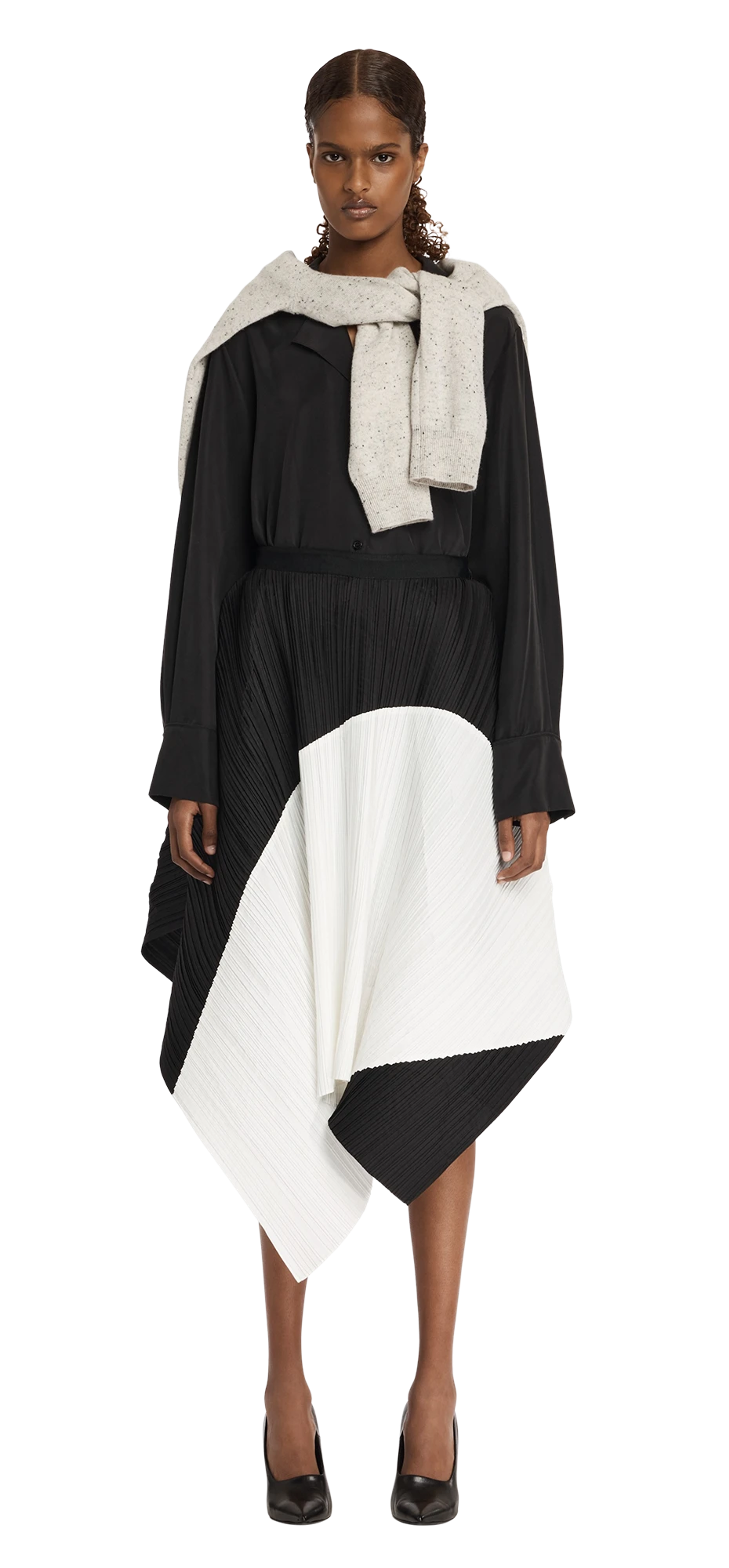 veer-skirt-magpie character front view