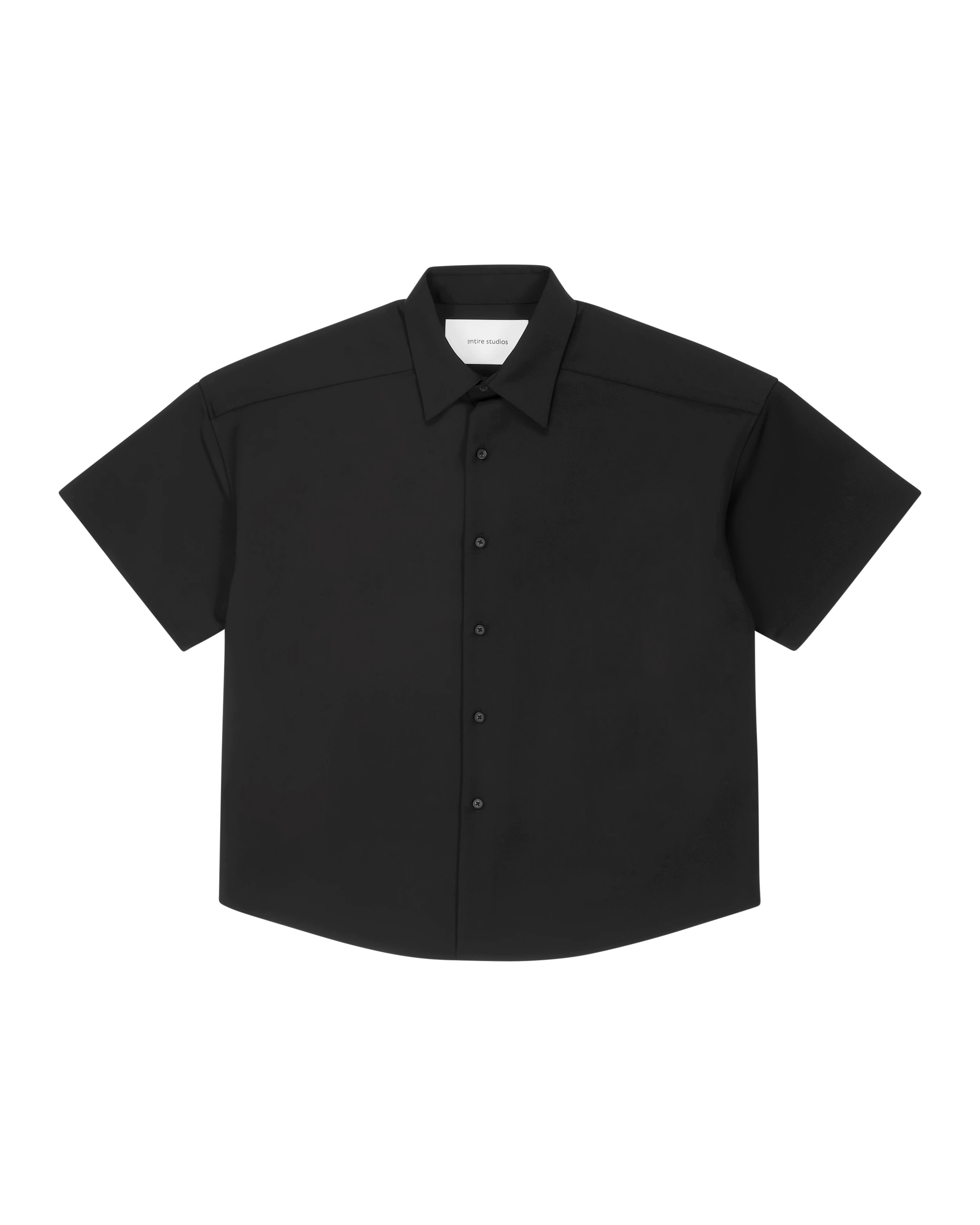Short Sleeve Shirt Black AW25 - Image 1
