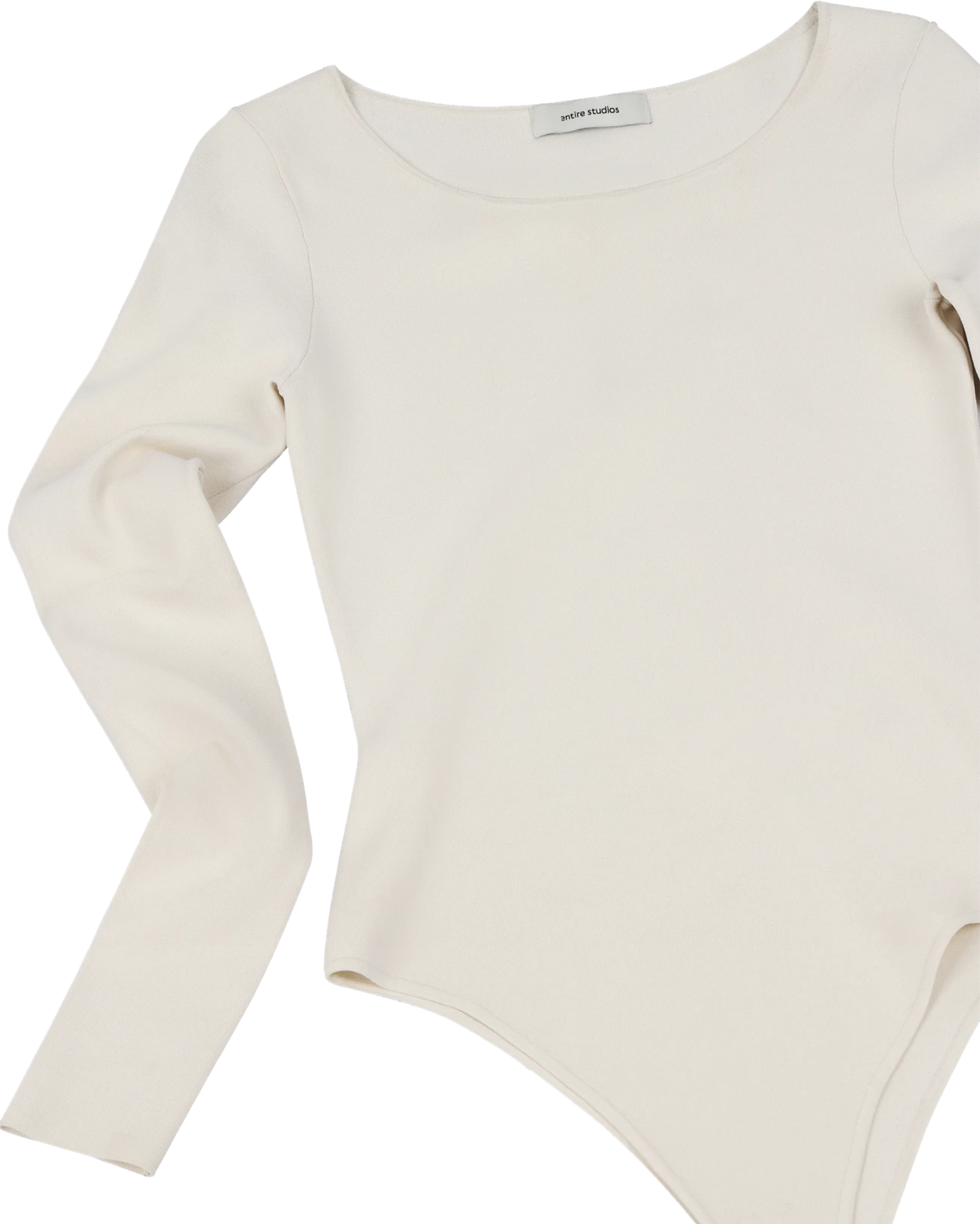 Scoop Neck Bodysuit Off White - Image 7