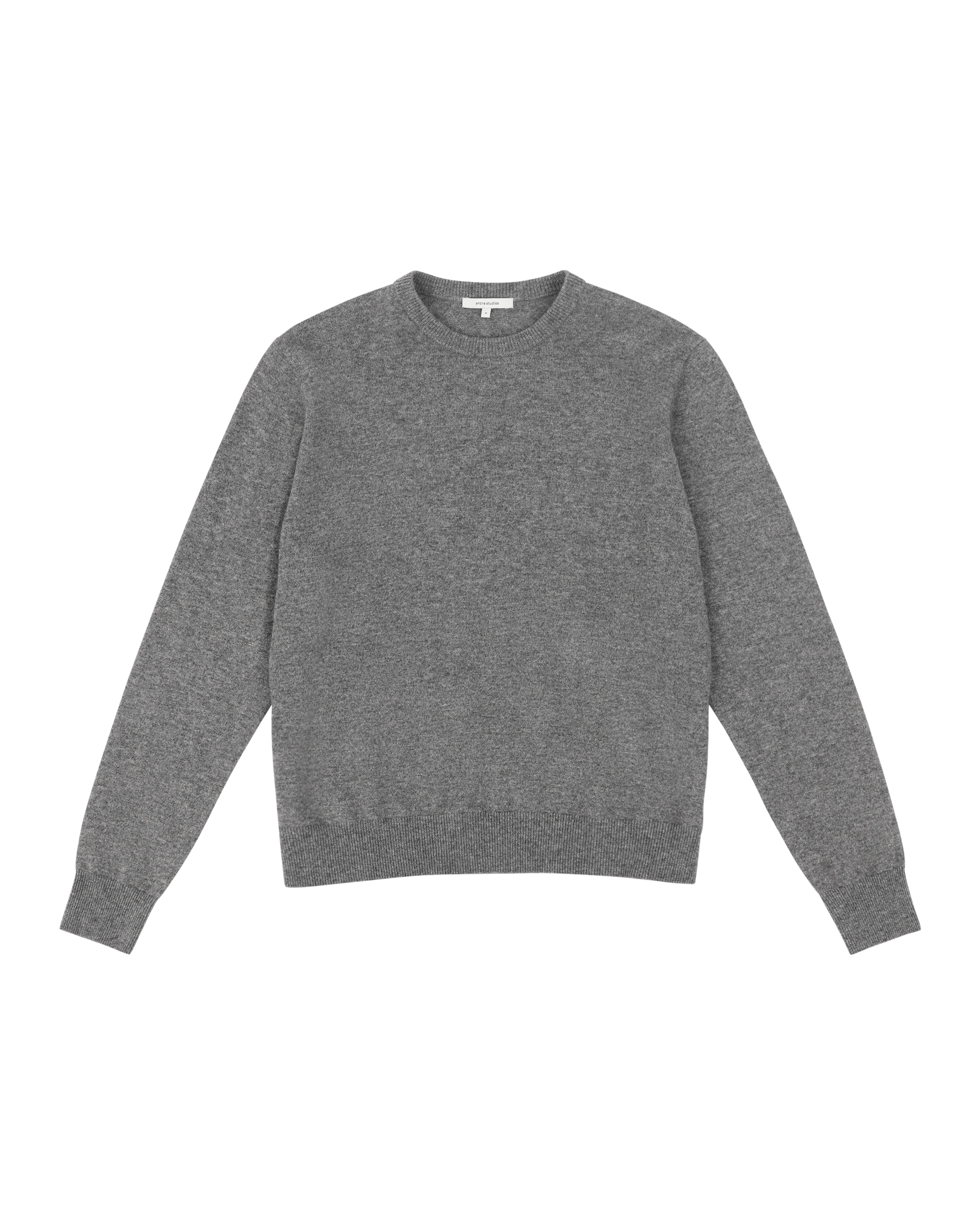 Knit Crewneck Concrete - Image 6