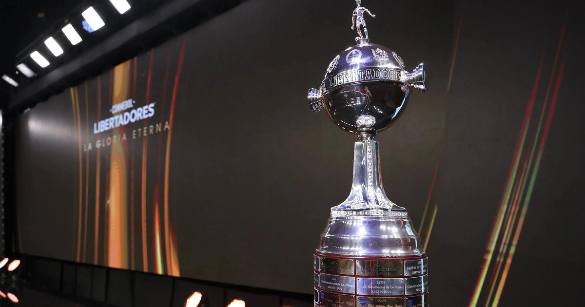 Taça da Libertadores em palco da CONMEBOL