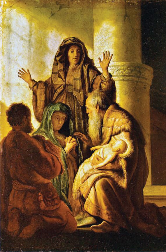 The Prophetess Anna Rule and Christmas.