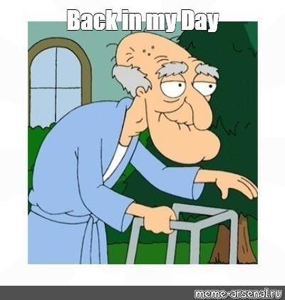 In My Day