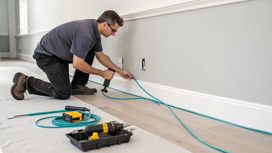How to Run Fiber Optic Cable in Your House