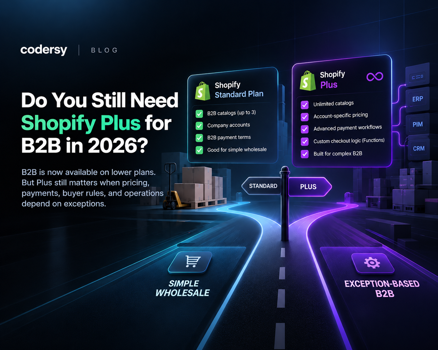 Do You Still Need Shopify Plus for B2B in 2026?