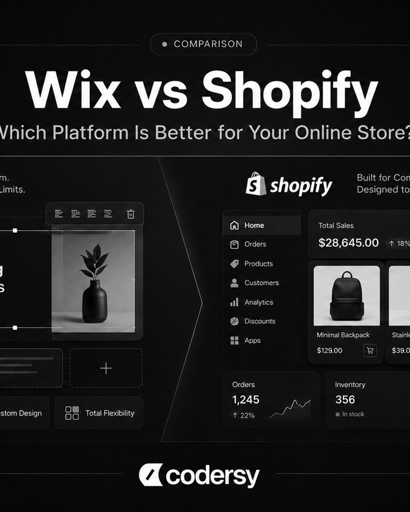 Wix vs Shopify: Which Platform Is Better for Your Online Store? Wix vs Shopify: Which Platform Is Better for Your Online Store?