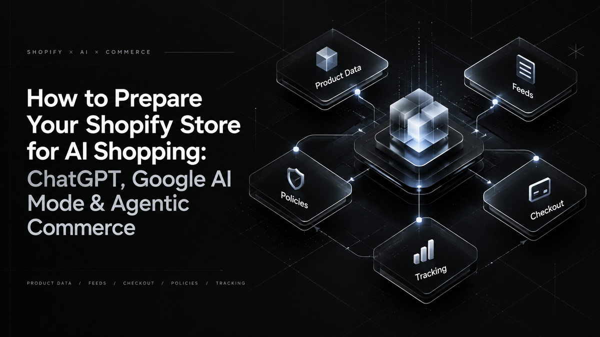 How to Prepare Your Shopify Store for AI Shopping: ChatGPT, Google AI Mode & Agentic Commerce How to Prepare Your Shopify Store for AI Shopping: ChatGPT, Google AI Mode & Agentic Commerce