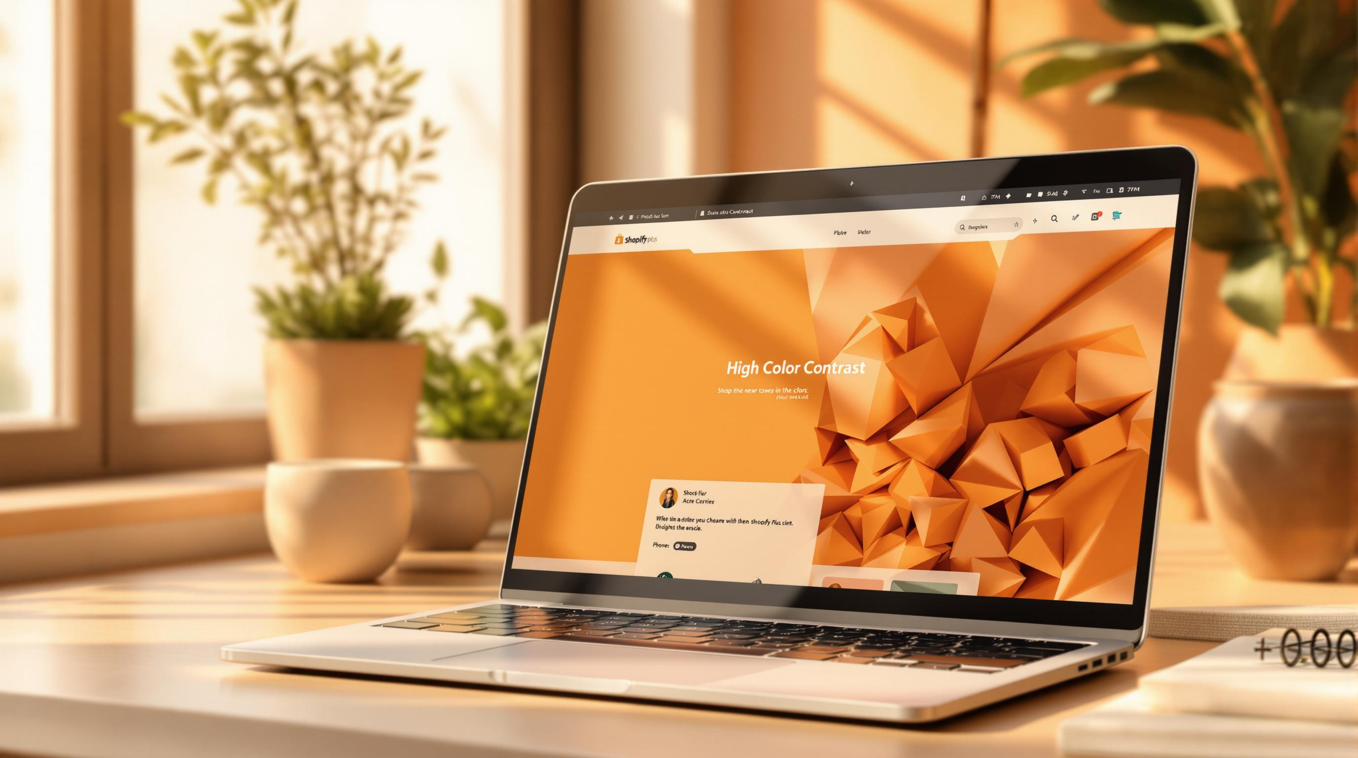 Kontrast boja naspram pristupačnosti u Shopify Plus