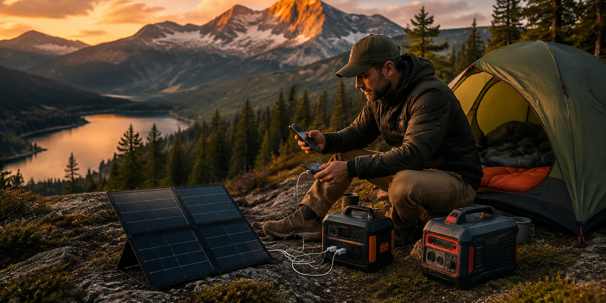 How to Charge Devices While Camping Without Electricity: Solar, Battery, and Generator Options (2026)