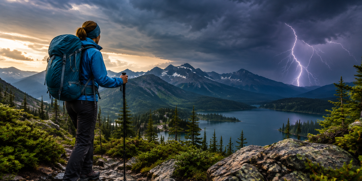 Lightning Safety While Hiking: When to Turn Back and How to Shelter in 2026