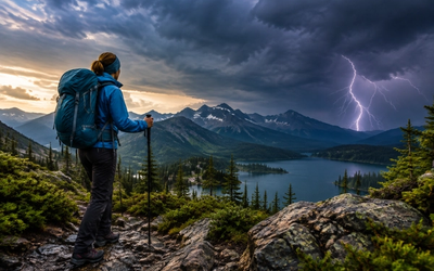 Lightning Safety While Hiking: When to Turn Back and How to Shelter in 2026