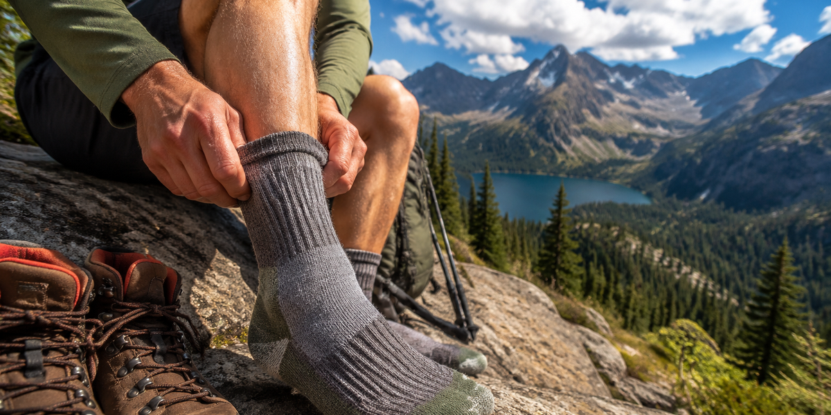 Best Wool Hiking Socks for Sweaty Feet 2026: Merino vs Synthetic Blends