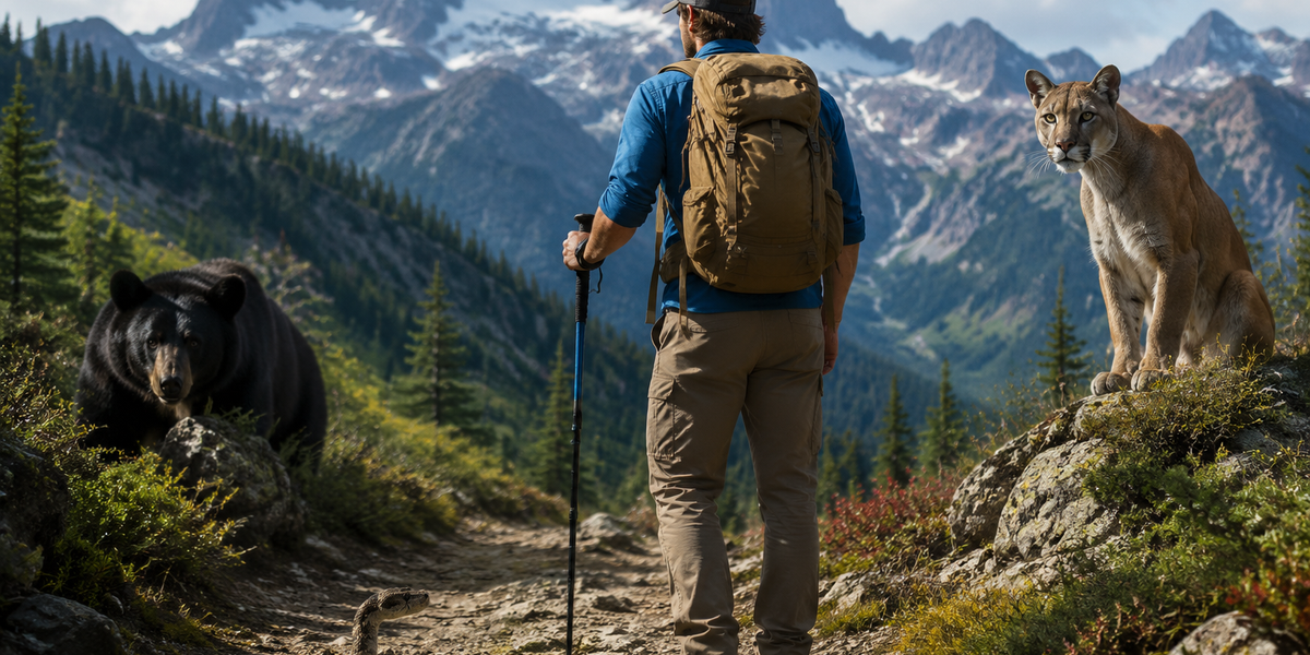 What to Do If You Encounter a Snake, Bear, or Mountain Lion on the Trail (2026 Guide)