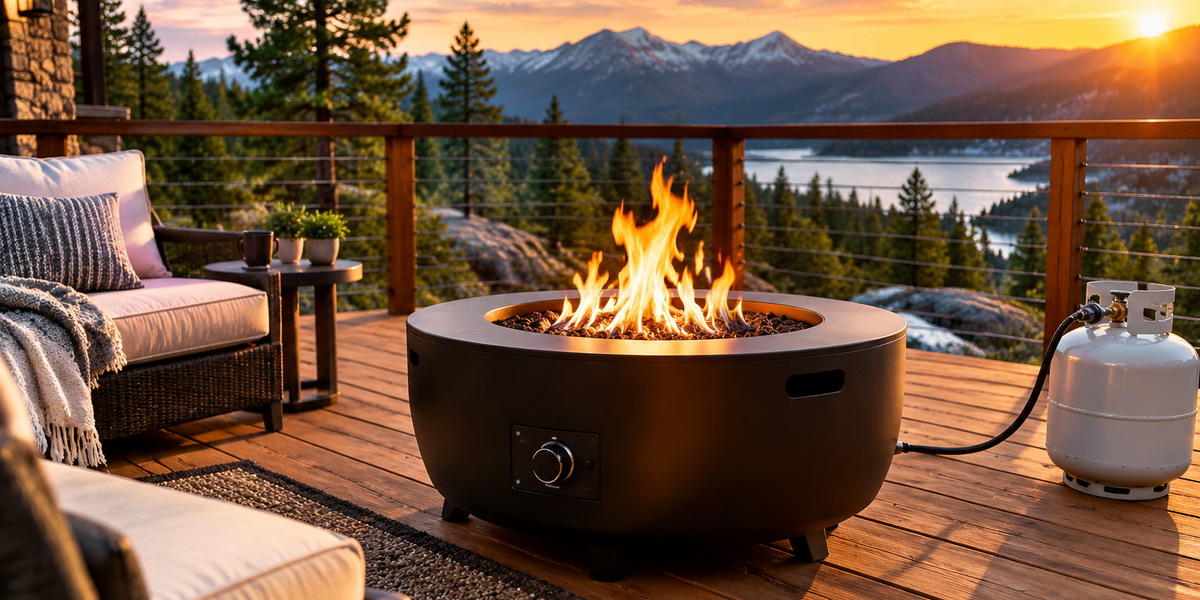 Best Propane Fire Pits Safe for Wooden Decks 2026: Heat Shields and Clearance Tested