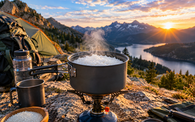 How to Cook Rice Camping Without Burning the Bottom: Water Ratio and Heat Control Methods That Actually Work