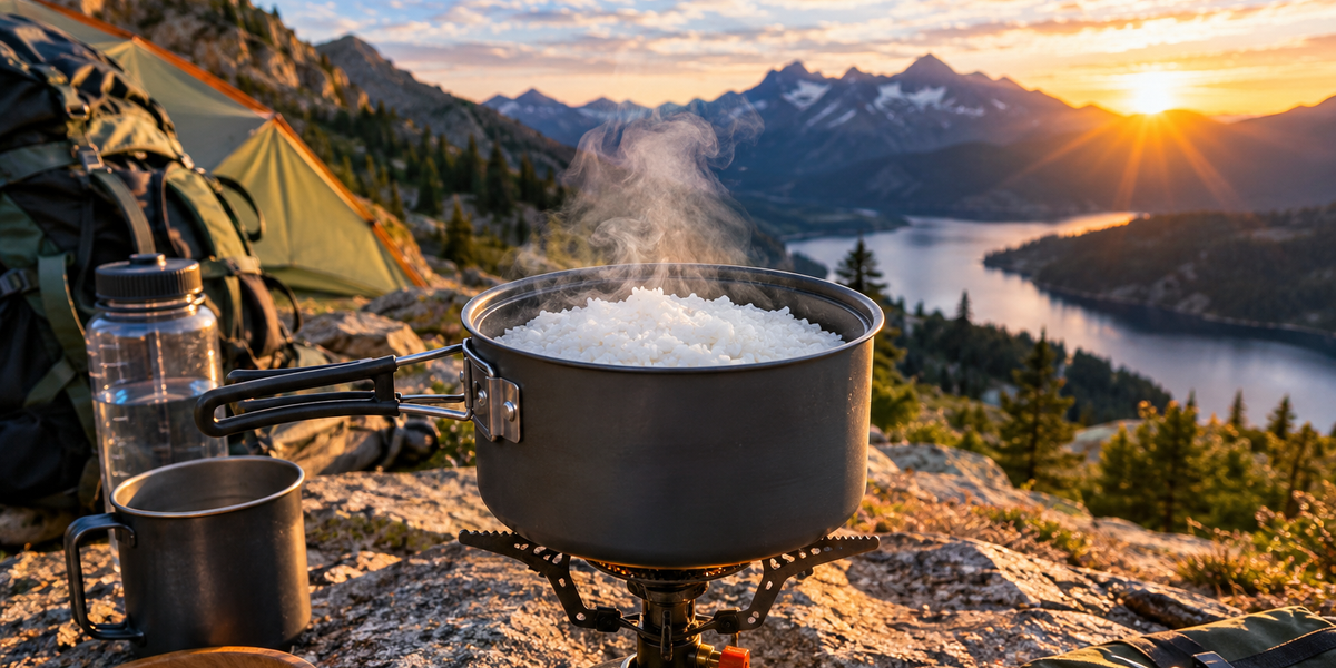 How to Cook Rice Camping Without Burning the Bottom: Water Ratio and Heat Control Methods That Actually Work
