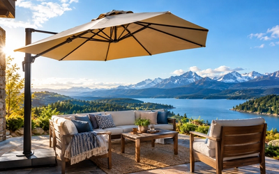How to Choose a Patio Umbrella: Size, Tilt, and Wind Resistance Guide