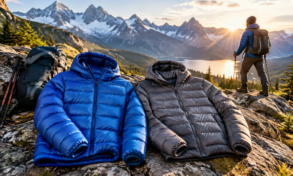 Down vs Synthetic Puffy Jacket for Hiking: Which Should You Choose in 2026?