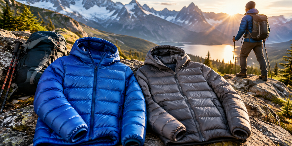 Down vs Synthetic Puffy Jacket for Hiking: Which Should You Choose in 2026?