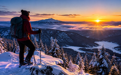 Winter Sunrise Hikes: How to Plan and Stay Safe in the Cold and Dark (2026 Guide)
