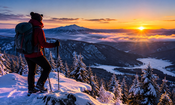 Winter Sunrise Hikes: How to Plan and Stay Safe in the Cold and Dark (2026 Guide)