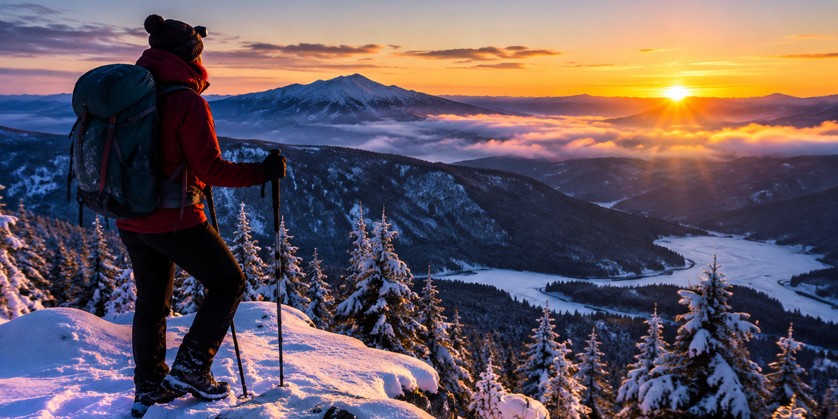 Winter Sunrise Hikes: How to Plan and Stay Safe in the Cold and Dark (2026 Guide)