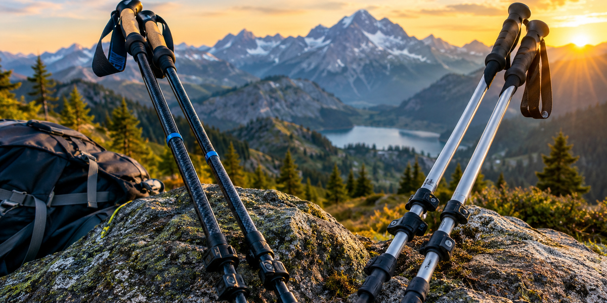 Carbon Fiber vs Aluminum Trekking Poles: Which Are Actually Stronger and Worth the Price in 2026?