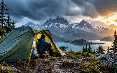 Best Camping Tents for Rain and Wind 2026: Waterproof Rating and Vestibule Space Tested