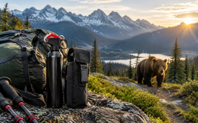 Best Bear Spray for Hiking in 2026: Range, Spray Duration, and Holster Options Tested