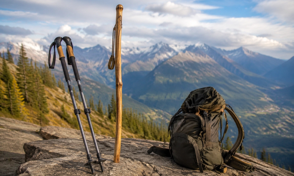 Trekking Poles vs Hiking Staff: Pros, Cons, and When to Use Each (2026 Guide)
