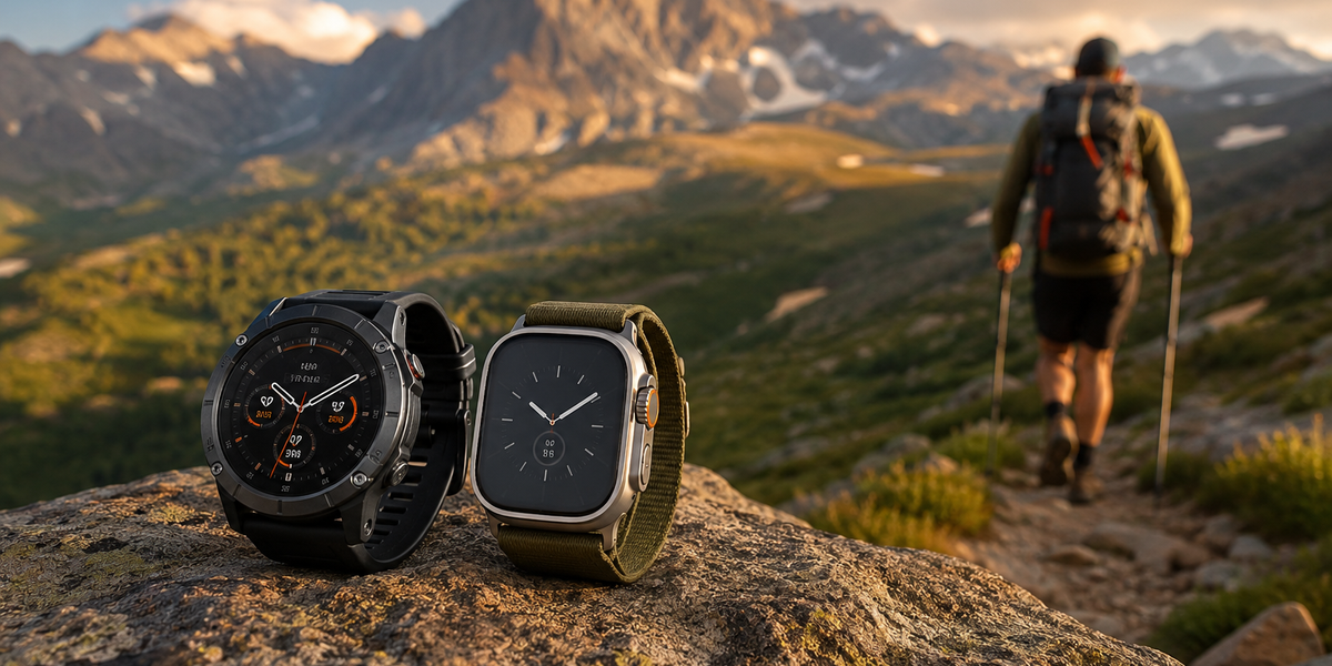 Garmin Fenix 8 vs Apple Watch Ultra 2 for Hiking (2026): GPS, Battery & Value Compared